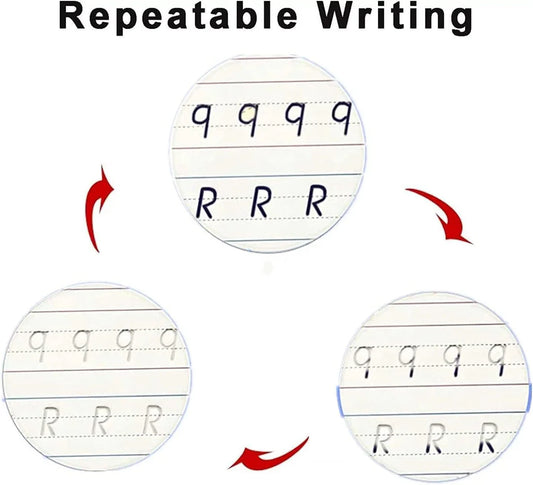 10 Refill Magic Practice Copybook😍